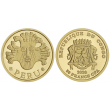Zlata minca 50 Francs Rituálne masky Peru