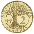 Zlatá medaila - Slovanská 2 zlatka - averz