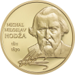 Mosadzná medaila pozlátená - Michal Miloslav Hodža - Štúrovci - averz