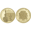 Zlatá minca - 100 Francs CFA - Thajsko - Rituálne masky regiónov sveta XIV.